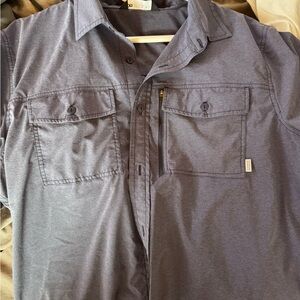 Outdoor Research Gray Button-Up Shirt